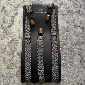 Scotch and Soda BRAND NEW Suspenders